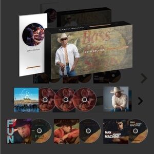 Brand New Garth Brooks Box Set 2023 Bass Pro The Limited Series 7 Disc 68pg Book